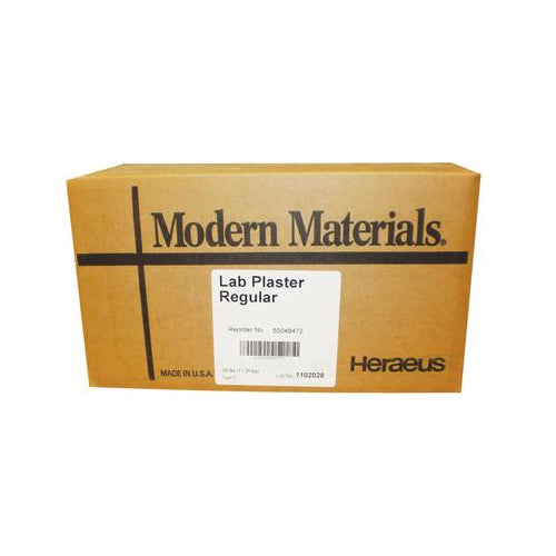 Kulzer 50048472 Dental Lab Plaster White Regular Set 25 Lbs Kulzer 50048472 Dental Lab Plaster White Regular Set 25 Lbs